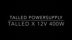 POWER SUPPLY 12V 400W 333A RAINPROOF TALLED-X 5.0 GARANSI 1 TAHUN