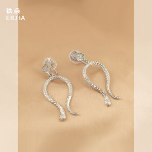 Móc Tai Hình Rắn Thiết Kế Độc Đáo Phong Cách Lạnh Không Cần Khoan Đĩa Xăng Đốt Thời Trang Cá Tính Trang Sức Tai Móc Kẹp Tai