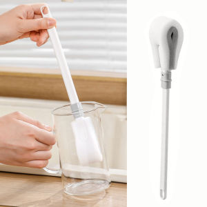 Nano Sponge Cup Brush Long Handle No Dead Corners Bottle Brush Household Baby Bottle Water Bottle Cleaning Brush Cup Washing Tool