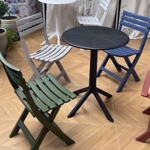 โต๊ะและเก้าอี้ พับเก็บได้ รุ่น DD-202A และ DD-202 ใช้ตกแต่งคาเฟ่ ปิกนิกได้ ทันสมัย
