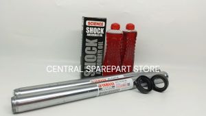BONUS SEAL TUTUP ABU + PAKET AS SHOCK DEPAN JUPITER Z BURHAN 2P2 + 2 PCS SEAL SHOCK + 2 PCS OLI SHOCK VEGA R NEW / SIL SOK DEPAN HONDA FORK TUBE / TUTUP DEBU / SOCK DEPAN VARIO / PER SHOCKBREAKER