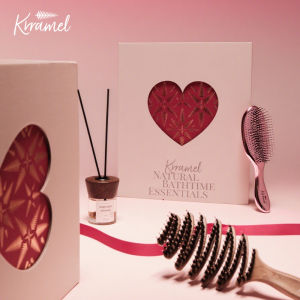 KRRAMEL | Practical Gift for Girlfriend or Best Friend - Pig Hair Comb