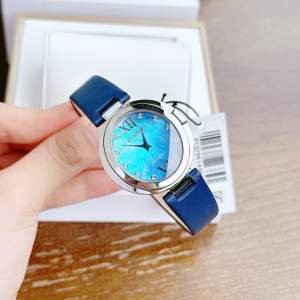 ĐỒNG HỒ NỮ CHÍNH HÃNG Citizen EX1510-08N Capella Eco-Drive Mother Pearl Diamond Womens Watch Blue