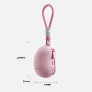 Fesyoo Cute Womens Coin Purse Pea-shaped Mini Wallet Waterproof Durable Creative Gift for Festive Occasions