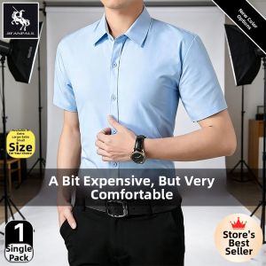 JIFANPAUL | Mens Short Sleeve Shirt for Business and Workwear