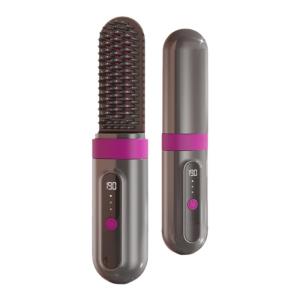OVL | Wireless Negative Ion Portable Straight & Curling Hair Straightener