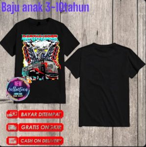 baju anak laki laki karakter bus viral tunggal jaya JB 5  DARTHADER Free stiker