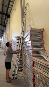 Tangga single teleskopik 3.2 meter DALTON Single Telescopic ladder 32 meter DALTON ML 1003L