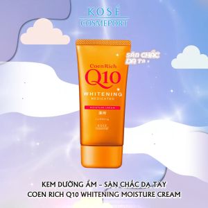 Kem Dưỡng Ẩm Và Săn Chắc Da Tay Coen Rich Q10 Whitening Moisture Cream 80G