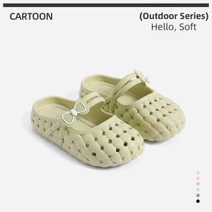 Molly | Bow Korean Style Open Toe Slip On Breathable Non-slip Summer Sandals 2026