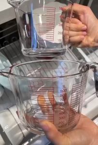 ตัวเลือกกาแฟถ้วยตวงแก้ว - 350, 500, 1000 ซีซี มีป้ายสเกลชัดเจน