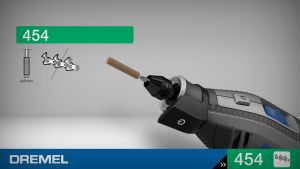 หินลับคม 3/16" 454 Dremel