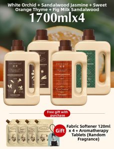 LYCOCELLE | Floral Fragrance Long-Lasting Scent Laundry Detergent 1.7L