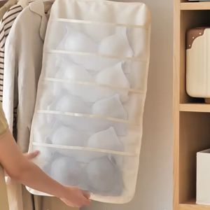 [ลดราคาพิเศษ] ถุงตาข่ายสำหรับใส่ชุดชั้นใน กางเกงใน และเสื้อผ้าอเนกประสงค์ มีหูหิ้ว (มี 2 แบบให้เลือก)