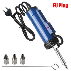 Vacuum Soldering Electric Solder Tin Sucker with 3 Suction Nozzle ADT03 Automatic Remove Pump Portable New Desoldering Machine