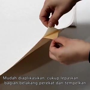 Walpaper Stiker Dinding PLAFON WALLPAPER MU Dekorasi Kamar 70x70CM / Wallpaper Dinding Foam 3D Motif