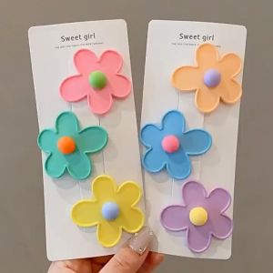 2024กิ๊บติดผม รูปดอกไม้น่ารัก สีแคนดี้ สําหรับผู้หญิง ACFUNY