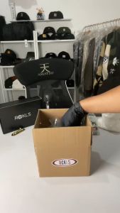 RCKLS.Topi Snapback ISN dolce late black bordir original Pria