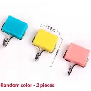 Colorful Magnetic Hook Multifunctional Refrigerator Magnet Hooks Metal Hanger For Fridge Metal Cabinet Kitchen Storage Organizer