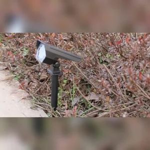 Solar Spotlights Outdoor Waterproof Floor Mounted Lawn Lights Outdoor Courtyard Lights Garden Dual-Use Lighting