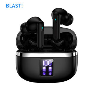 Wireless ENC Earphones BLAST! i18 LED Display Binaural TWS Wireless Bluetooth ENC Headset Waterproof Noise Reduction Headphones