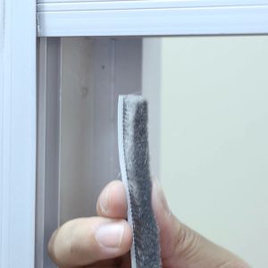 ✨COD&Ready Stock✨5M/10M Self Adhesive Door Seal Strip Gadgets Windproof Brush Tape Self Adhesive Door And Window Seal Windproof Sound Insulat felt tape free cutting multiple sizes available Door For Door Protector Strip Window Seal Self Adhesive