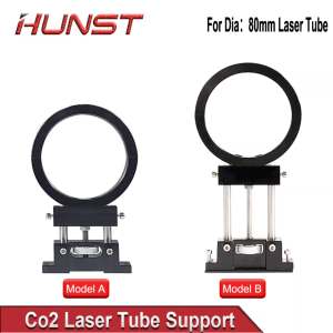 HUNST Co2 Laser Tube Stand Support Holder Aluminum 85mm Diameter for 75-180W Laser Engraving and Cutting Machine