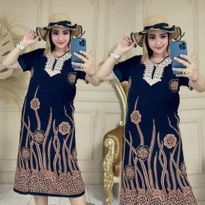 Daster renda Bunga / Daster motif bunga / Dress renda bunga / Daster ibu motif /Daster ibu cantik / Daster mama muda / Dress mama muda /Dress busui terbaru / Dres busui terbaru / Daster Busui terbaru / Daster jumbo busui / Daster busui motif /Daster hamil