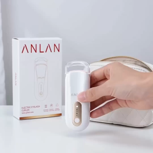 ANLAN Electric Eyelash Curler with Fast Heating Portable Adjustable and Rechargeable