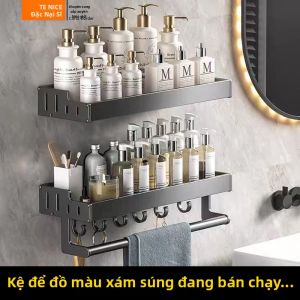 Giá Để Đồ Nhà Tắm Không Lỗ