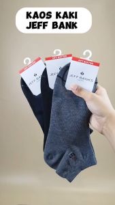 Kaos Kaki Dewasa Jeff Banks Anti Bakteri Jeff-N01 Isi 1Pasang