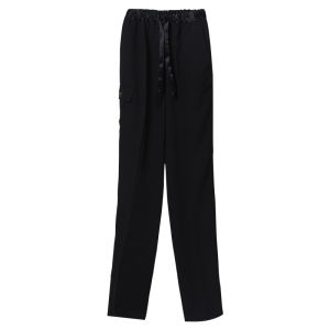 Loose Elastic Waist Latin Dance Pants Mens Practice Trousers for Standard Dance Casual Fitness Yoga Sports Wear DA140