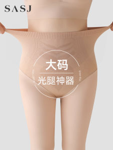 plus Size High Waist Thin Water Light Socks Womens Bottoming Pants Leggings Spring Autumn Lightweight Polyamide Fiber