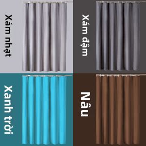 Rèm Tắm Khách Sạn Chống Thấm Nước Bằng Polyester Dày