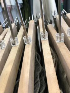 Plastic Size Buckle Clothing Letter Display Tag Circular Adult Pants Number Size Label Circle Home Sewing DIY Accessories