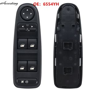 6554YH หลักสวิทช์กระจกไฟฟ้าปุ่มควบคุมสำหรับ Citroen C4 Grand Picasso 2007-2014