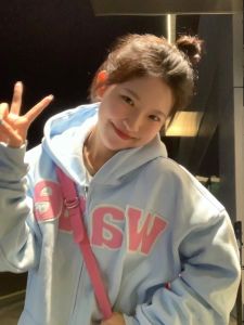 SHUQINGLAI | Korean Style Free Size Cozy Spring/Fall Season Women Hoodie