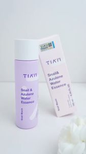 Tinh Chất Ốc Sên TIAM Snail & Azulene Water Essence Cấp Ẩm Phục Hồi Da Dịu Nhẹ Hàn Quốc 180ml