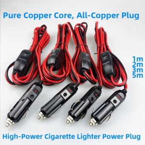 Switched Cigarette Lighter Extension Cord 12V/24V