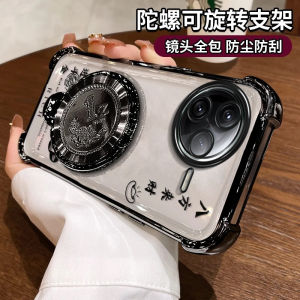 เคสโทรศัพท์ Redmi K80 pro K70 K60E K50 K40S แบบครอบเต็ม พร้อมขาตั้ง ป้องกันการตกหล่น 4 ด้าน สำหรับผู้ชายและผู้หญิง