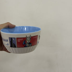 New CeroDiGa Ultraman Dining Set Boys Anti-Fall Bowl Spoon Cup for Porridge Milk Juice Durable Tableware Kids Eating Utensils