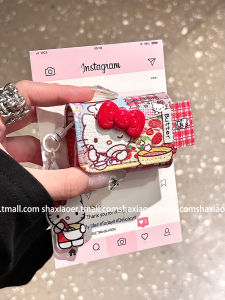 เคส Airpods pro 2 3 4 HelloKitty แบบหนัง 3 มิติ ป้องกันการตกหล่น ป้องกันรอยขีดข่วน ป้องกันรอยนิ้วมือ ป้องกันการสั่นสะเทือน