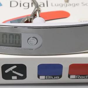 เครื่องชั่งน้ําหนักดิจิทัล จอแอลซีดี ชั่งน้ําหนัก 50 กก. 10 กรัม สําหรับชั่งกระเป๋าเดินทาง ตกปลา แบบพกพา ตาชั่งกระเป๋า