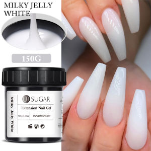 UR SUGAR | UR SUGAR 150g Quick Extension Gel Pink Jelly Milky White Camouflage Finger French Hard Gel UV LED Gel Nail Art Design Manicure