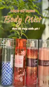 xịt thơm toàn thân Body mist Bath And Body Works 75ML