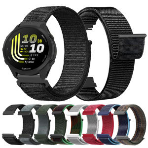 20mm 22mm Sports Breathable Bracelet For Garmin Forerunner 70 170 Music 55 165 265 570 Nylon Strap Venu 4 3 Sq2/S50 Replace Band