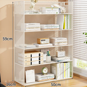 QINQI | Book Storage Organizer File Shelving Unit