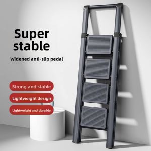 ATNPQZ | Home Foldable Multi-functional Telescopic Thickened Lightweight Stepladder