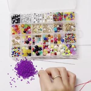 [HCM] Set 10 Kim Xỏ Hạt Cườm lỗ nhỏ làm trang sức handmade DIY -Randy