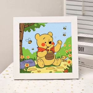 DIANDIANHUA | Winnie the Pooh Full Drill Diamond Painting Children Gift